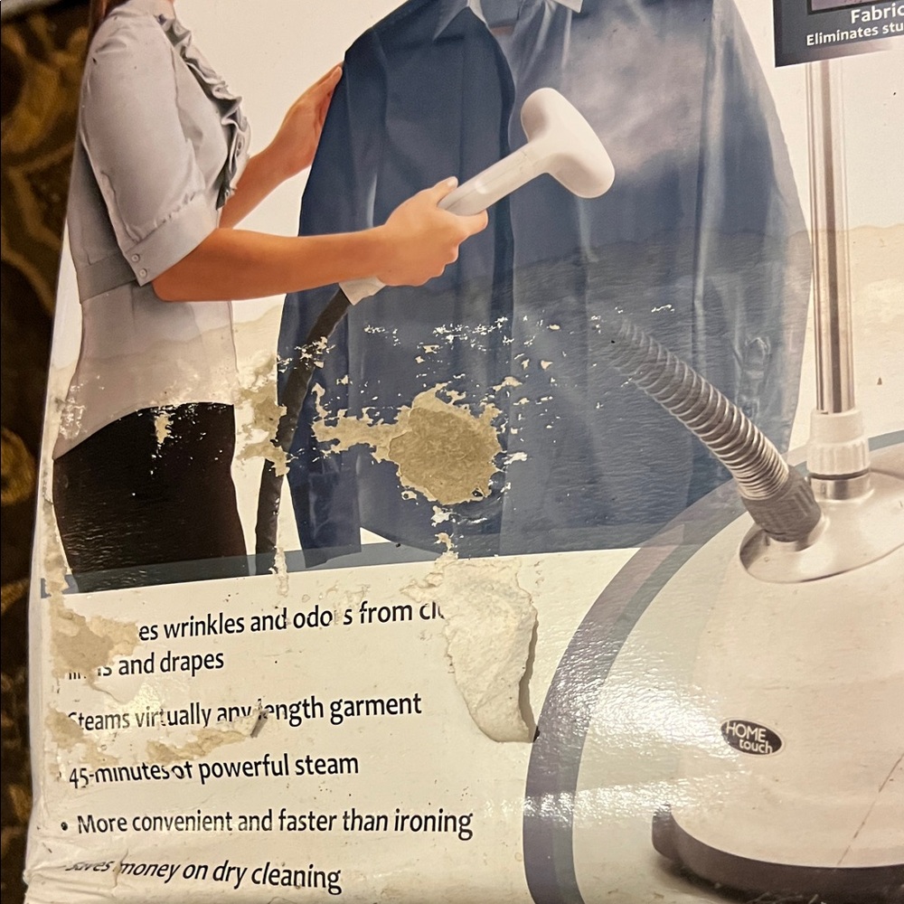 White Garment Steamer - Perfect Steam Deluxe - Picture 3 of 9
